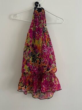 Floral Halter Top